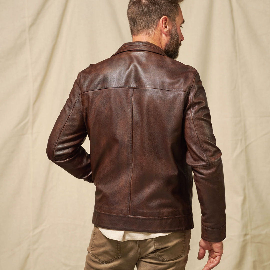 Back view of Sedona in Ironwood Brown